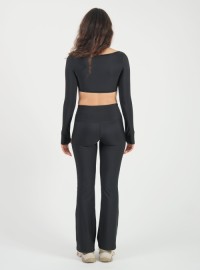 Flare Leggings Tummy Control Shapewear Yoga Pants and High Waisted Leggings For Workout Running And Everyday